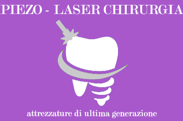 chirurgia dentale laser e piezo